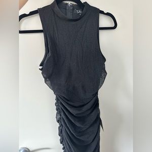 Lulu’s Black Mock Neck Dress